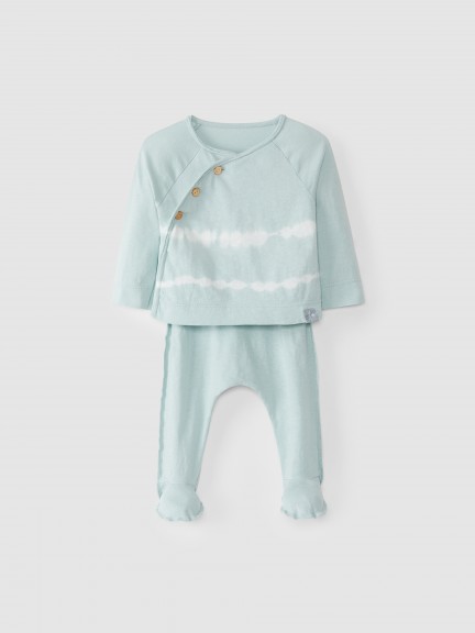 Conjunto de dos piezas tie-dye