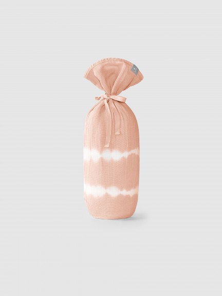 Manta arrullo tie-dye con bolsita