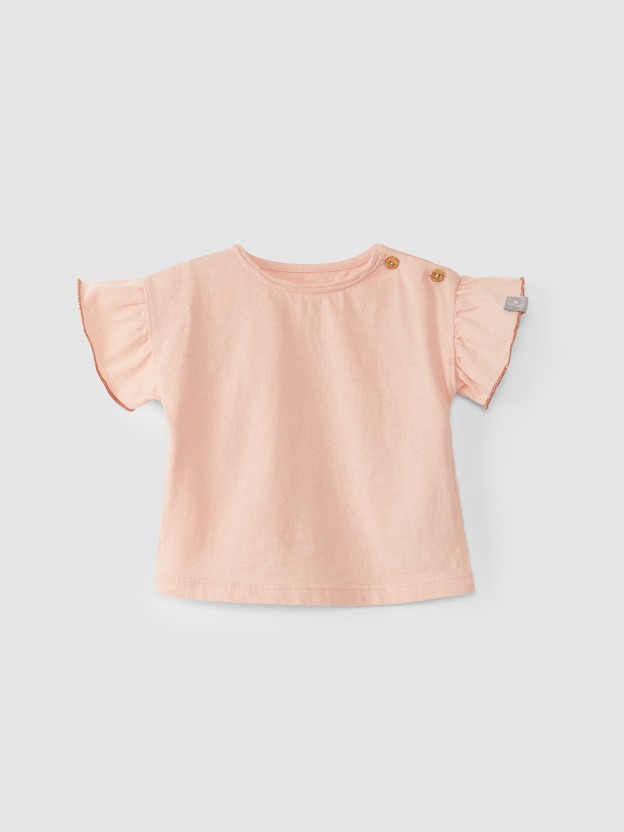 Floral print shortie and T-shirt set