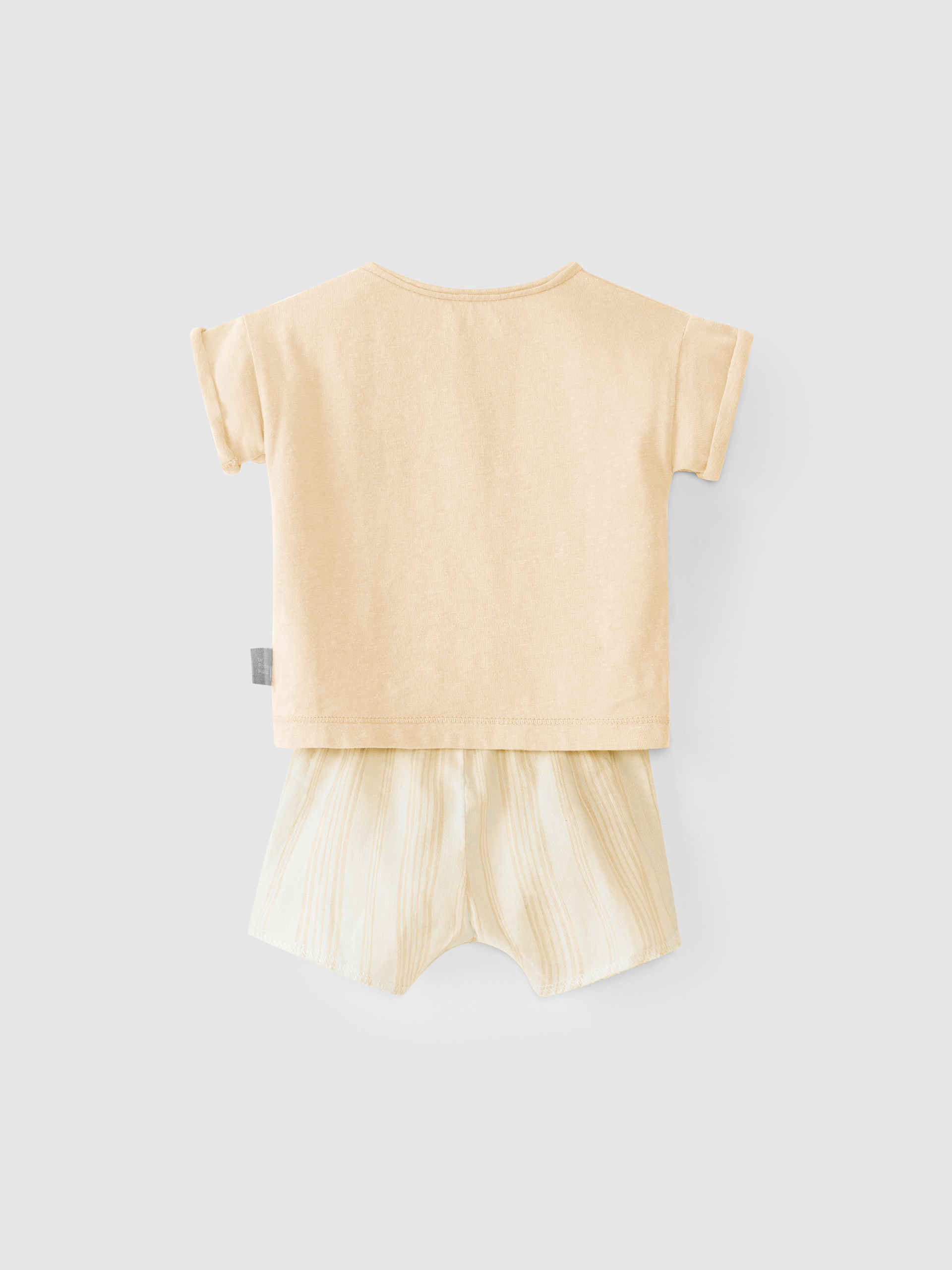 Striped shorts and T-shirt set