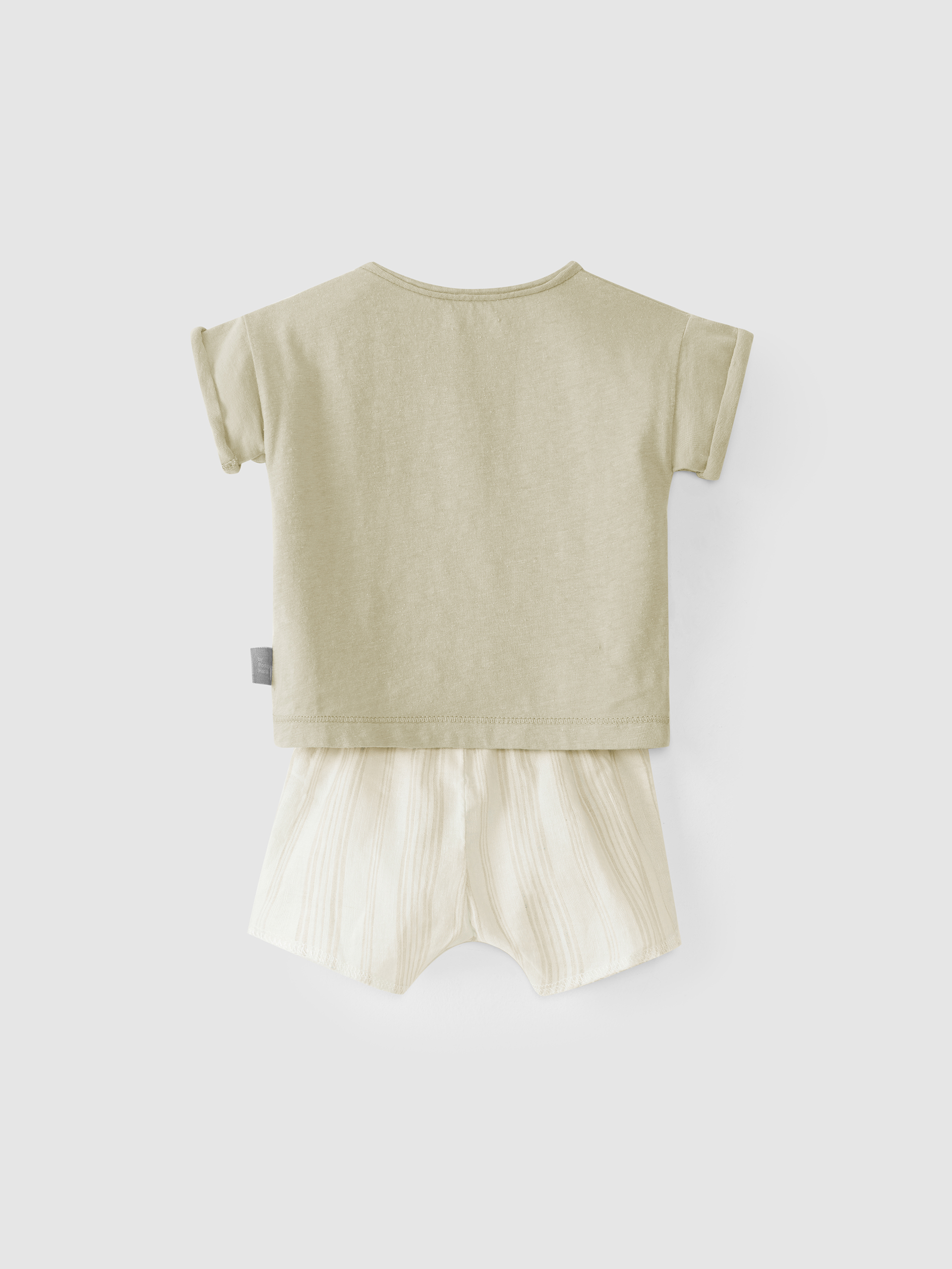 Kit t-shirt et short rayures