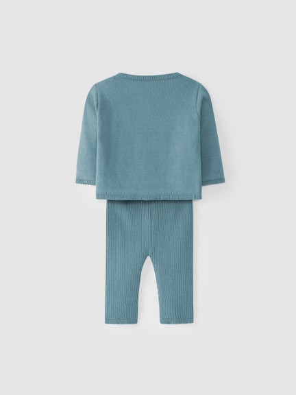 Conjunto de suéter y pantalón de punto Conjunto de suéter y pantalón de punto