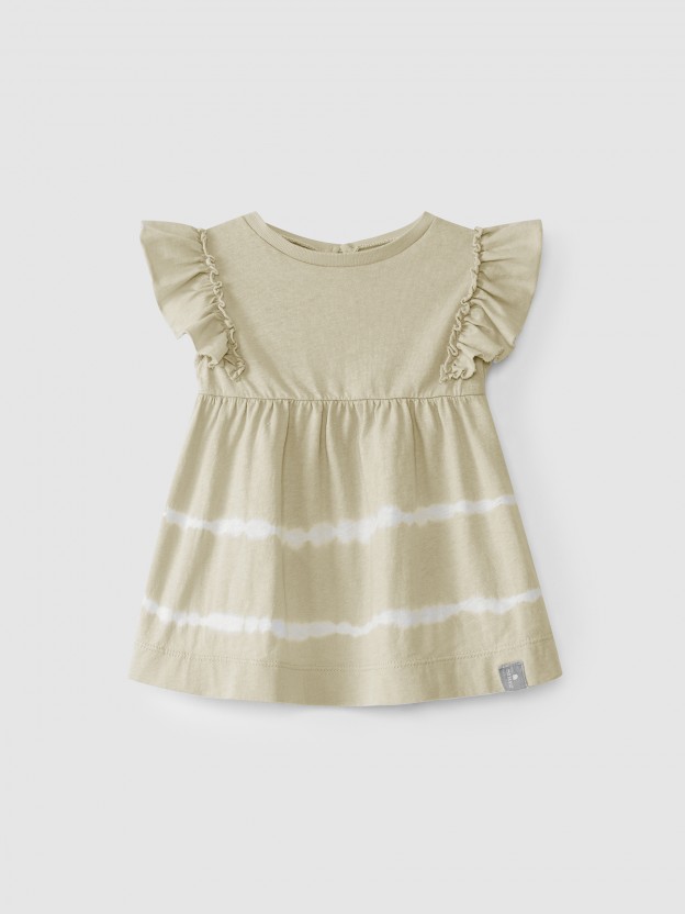 Tie-dyed dress Tie-dyed dress