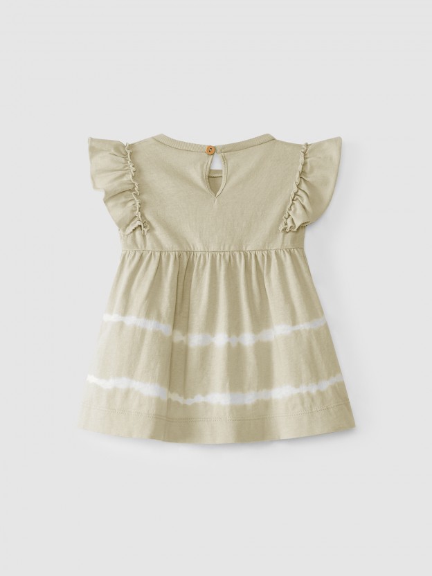 Tie-dyed dress Tie-dyed dress