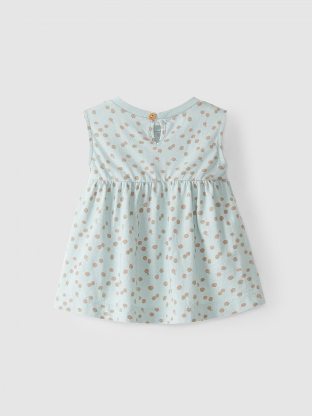 Dress tomatoes print Dress tomatoes print