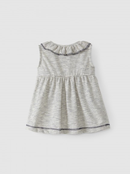 Striped organic cotton dress Striped organic cotton dress