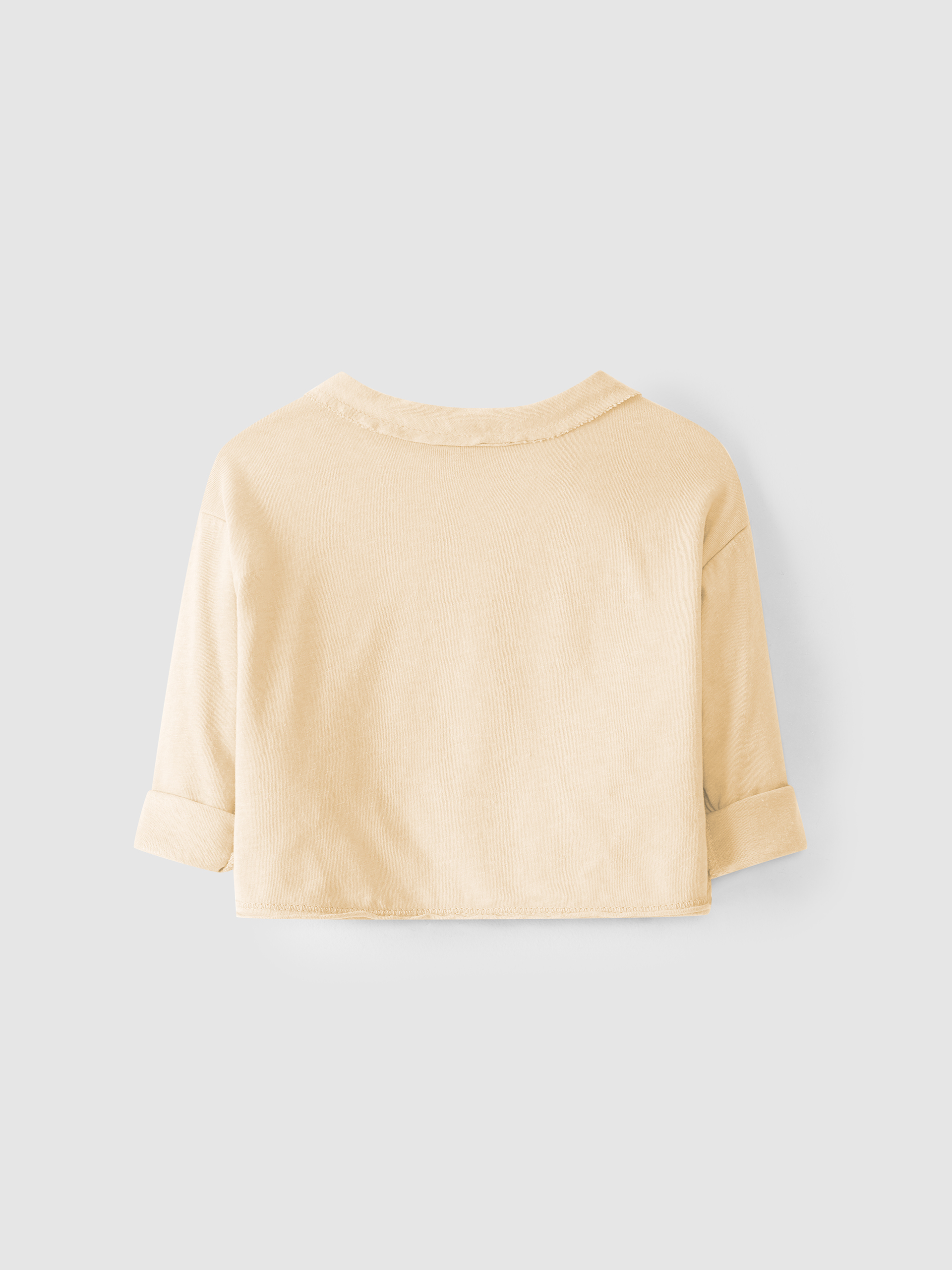 Chaqueta de algodón con cuello