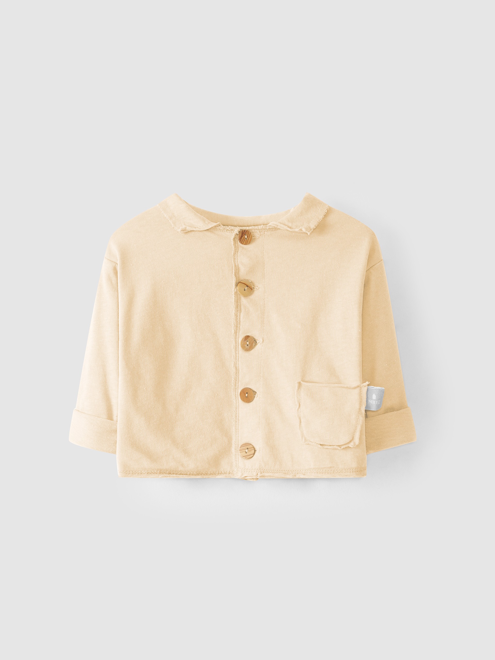 Chaqueta de algodón con cuello