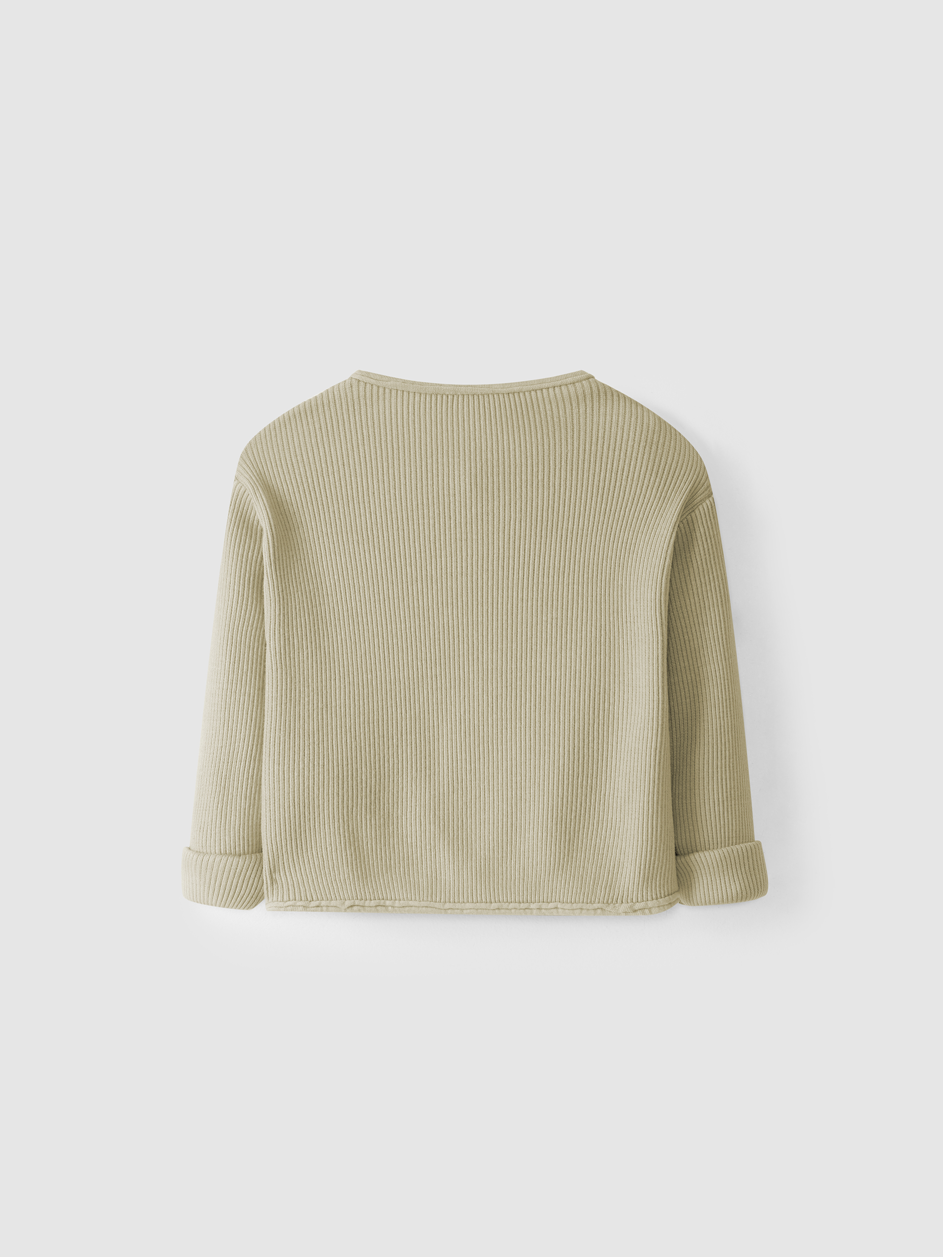 Ribbed organic cotton jacket