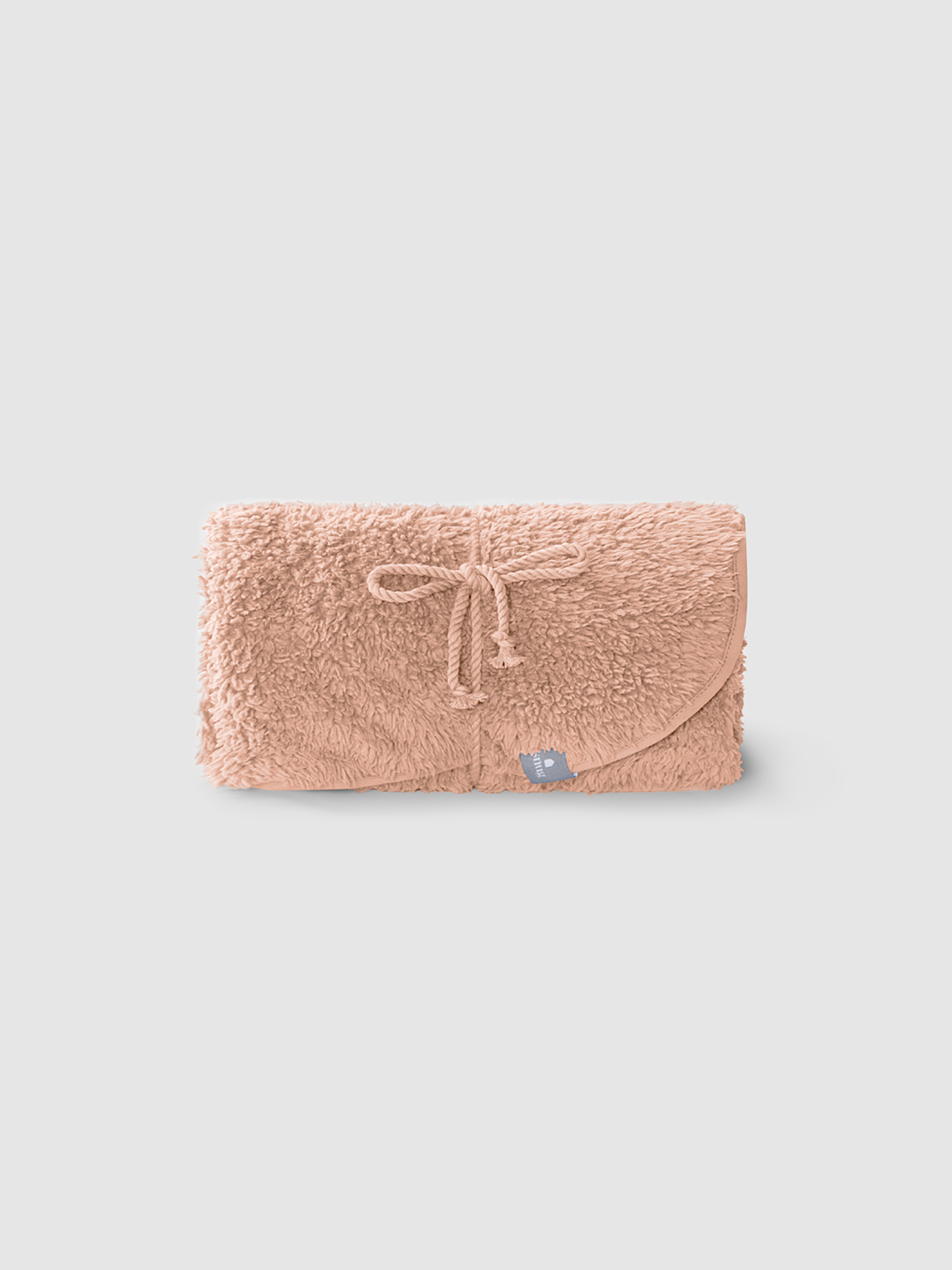 Blanket in organic cotton Fur