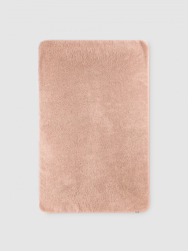 Blanket in organic cotton Fur Blanket in organic cotton Fur