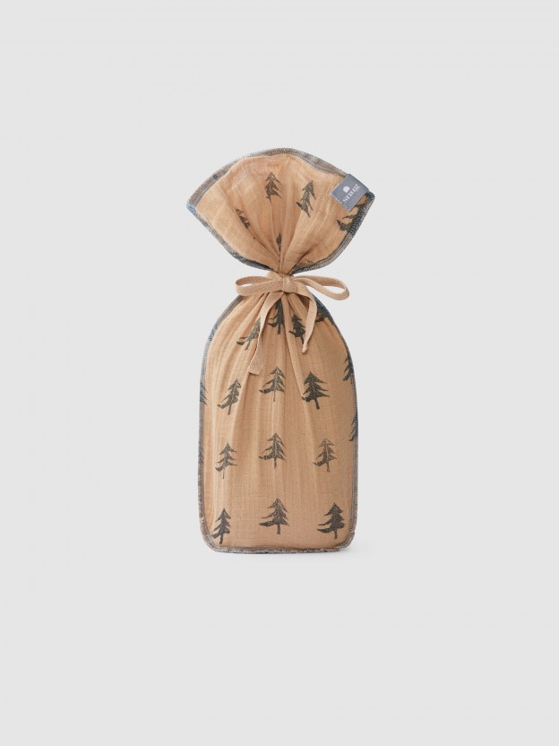 Swaddle en mousseline pins