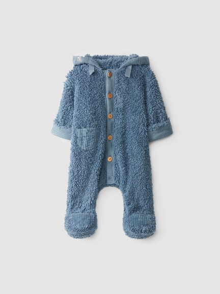 Babygrow in organic cotton fur Babygrow in organic cotton fur