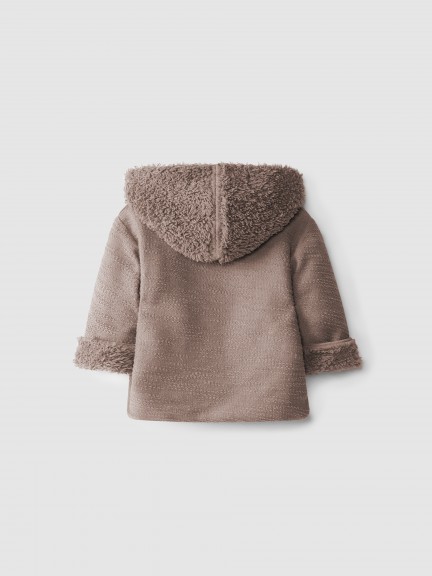 Chaqueta con capucha de algodón orgánico Chaqueta con capucha de algodón orgánico