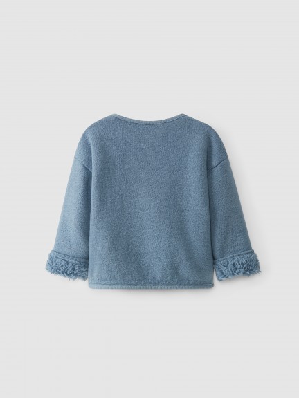 fleece and organic cotton fur coat fleece and organic cotton fur coat
