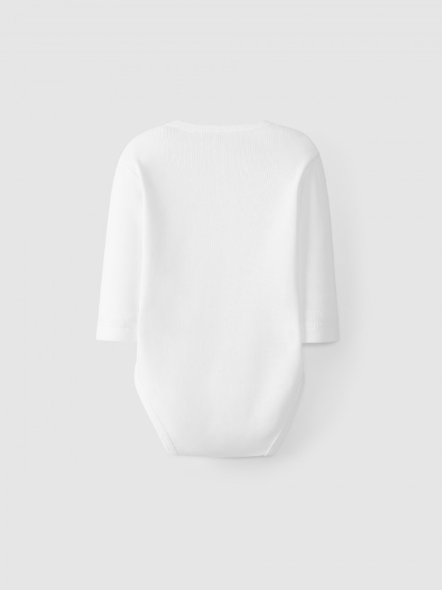 Bodysuit with cutaway shoulders