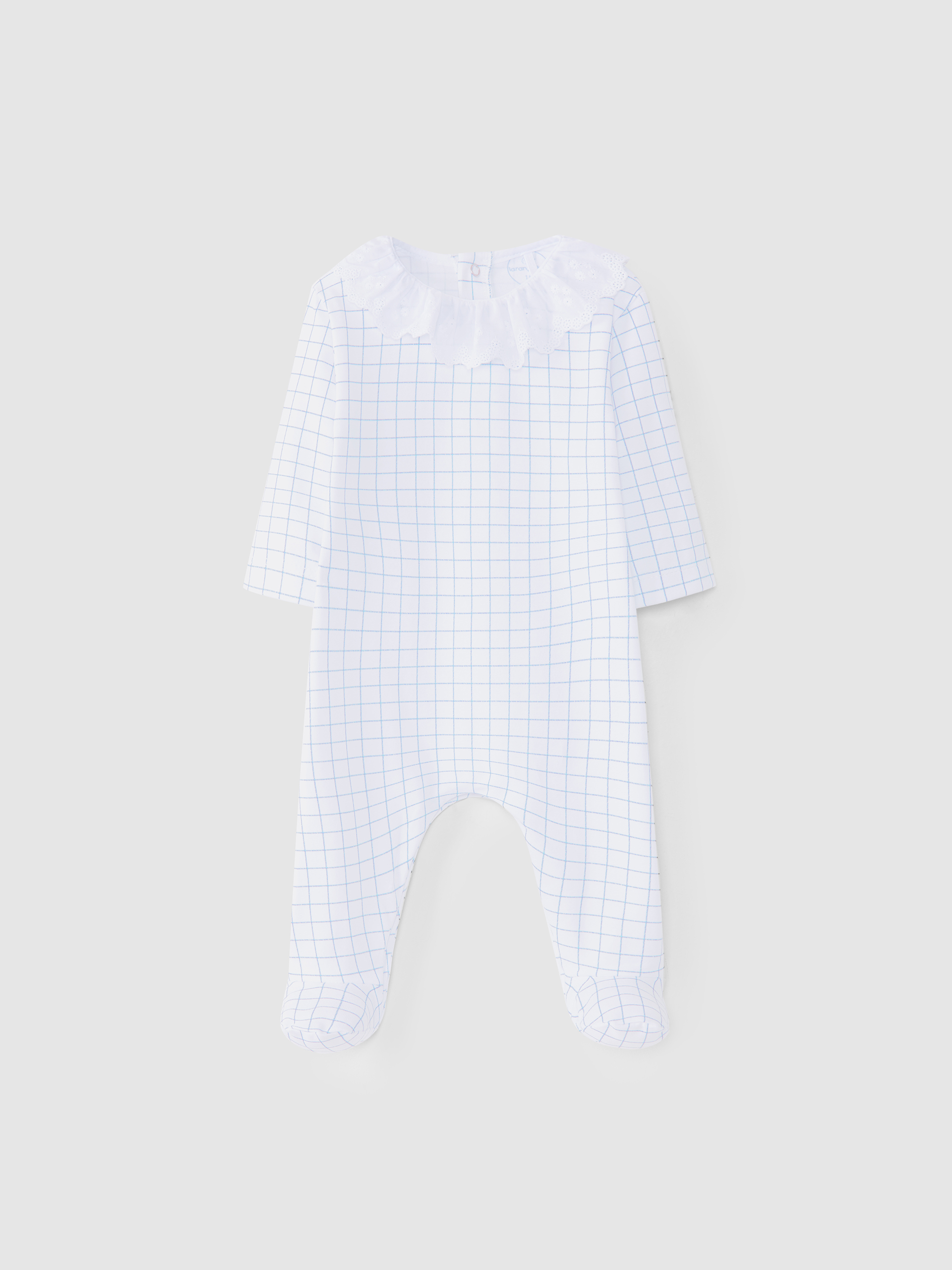 Babygrow à col à volant