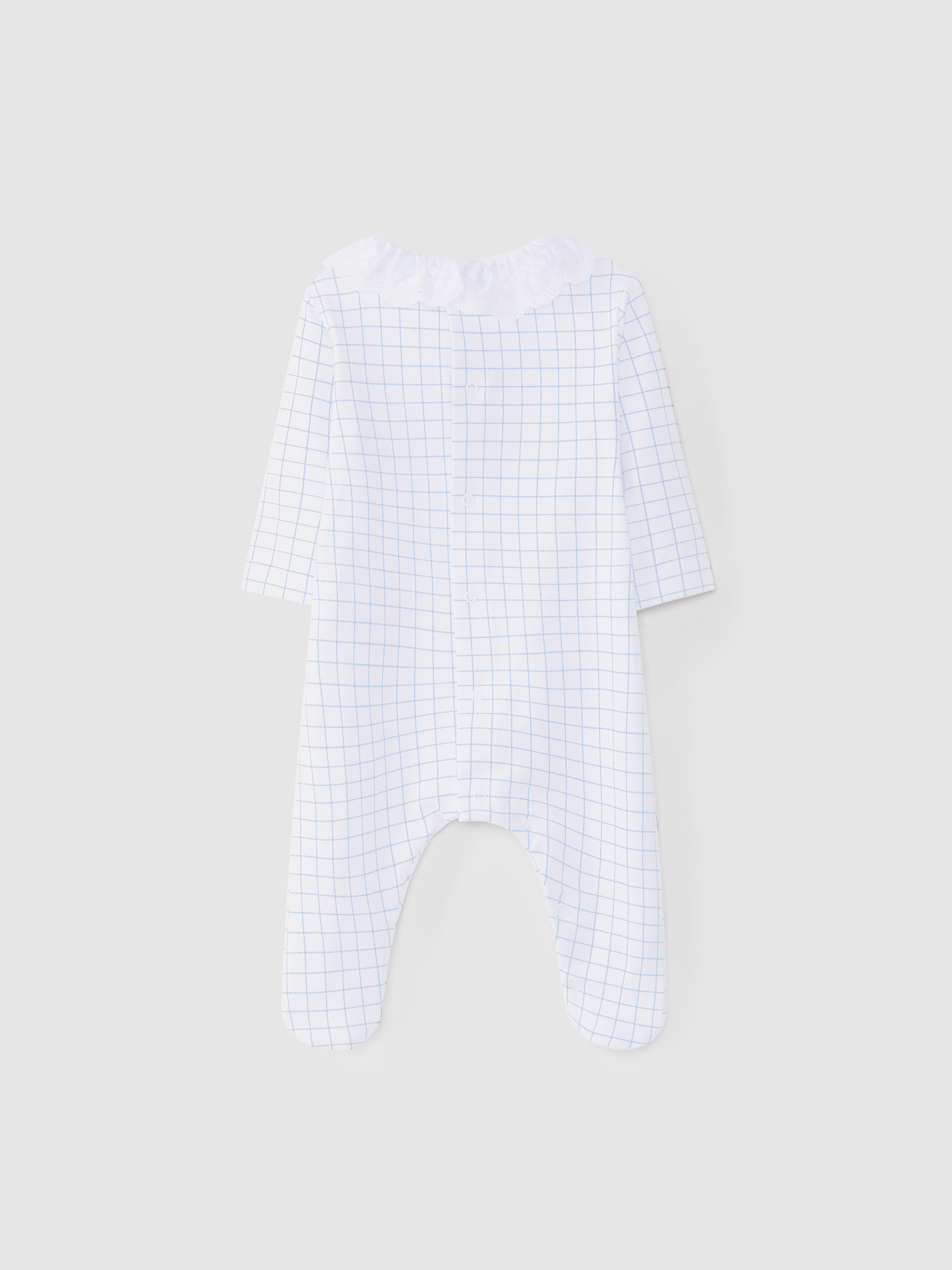 Babygrow à col à volant