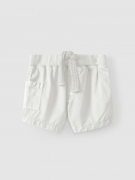 Twill pull-up shorts Twill pull-up shorts
