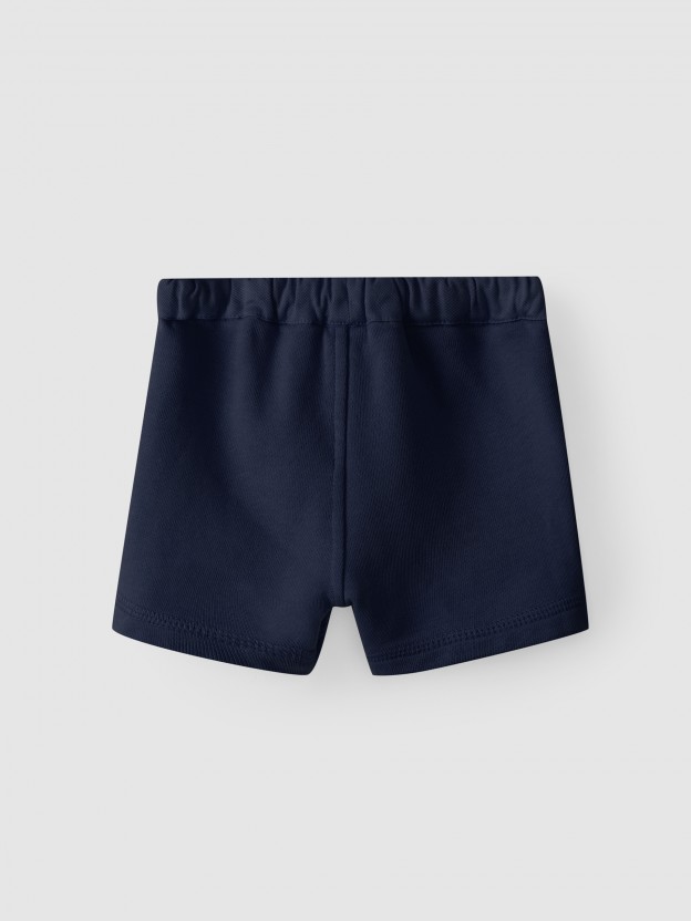 Cotton jersey pull-up shorts Cotton jersey pull-up shorts