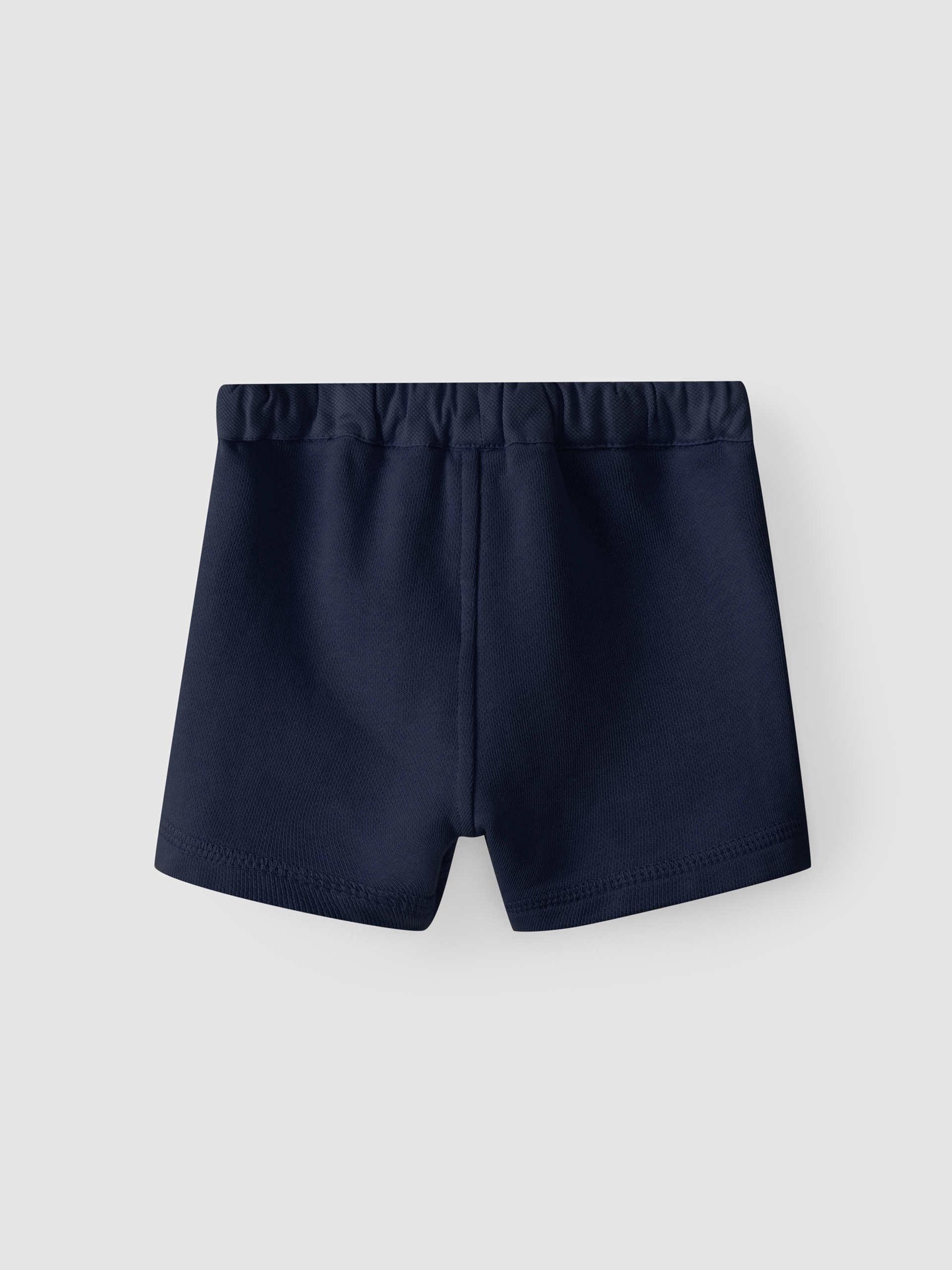 Cotton jersey pull-up shorts
