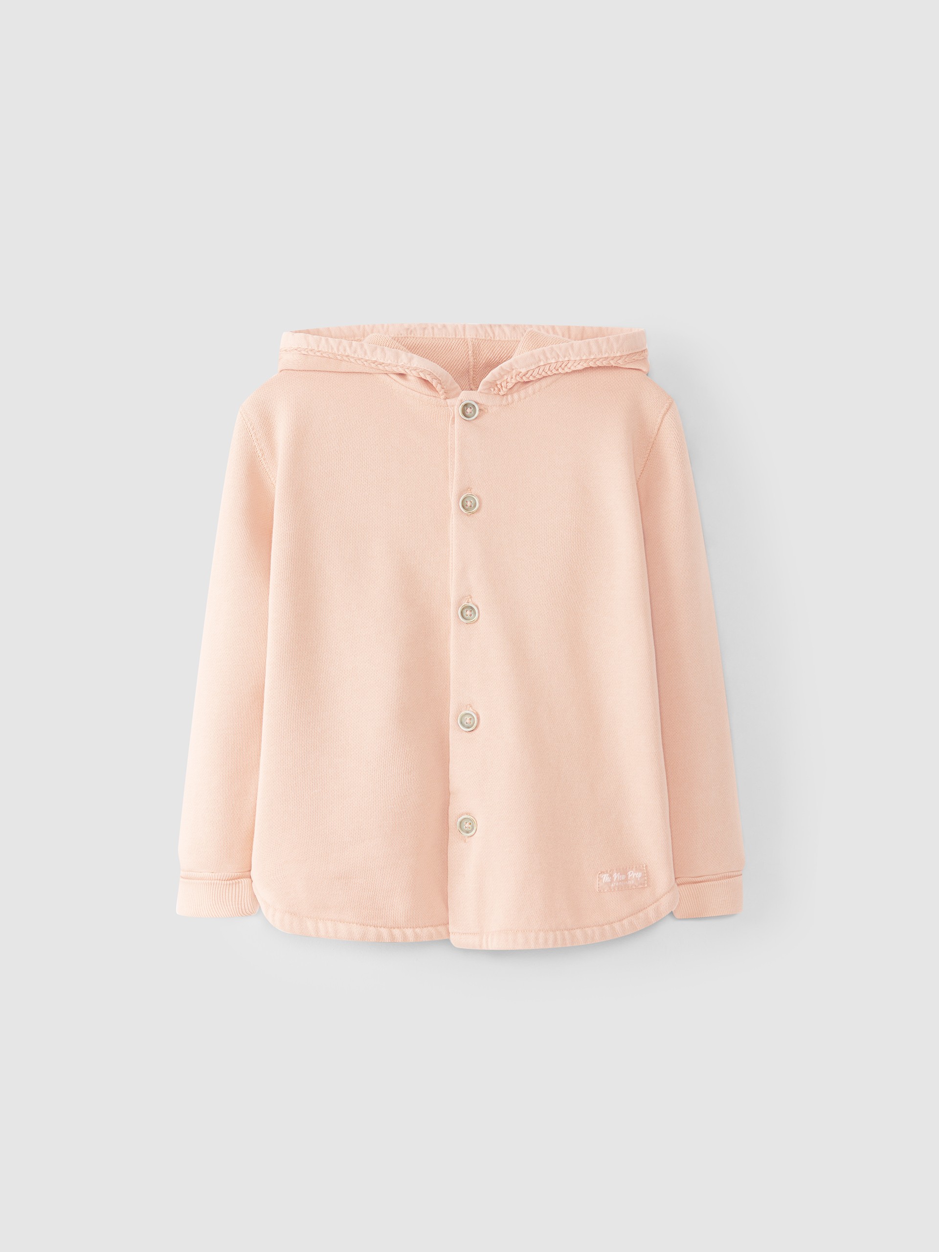 Cotton jacket with hood