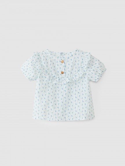 Floral plumeti blouse Floral plumeti blouse