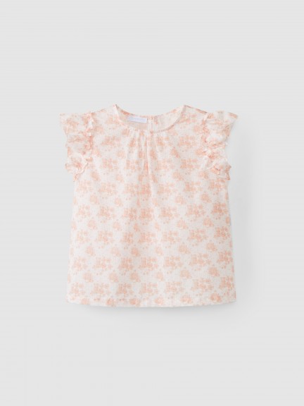 Floral fabric blouse Floral fabric blouse