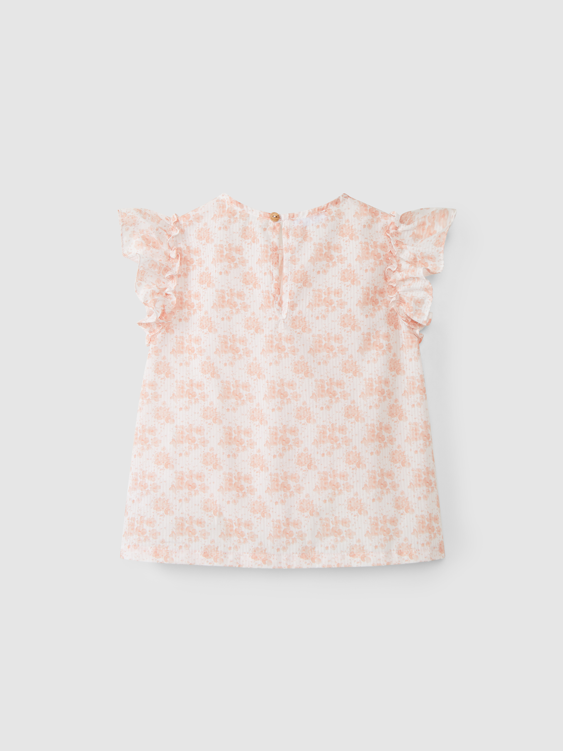 Blusa tecido floral