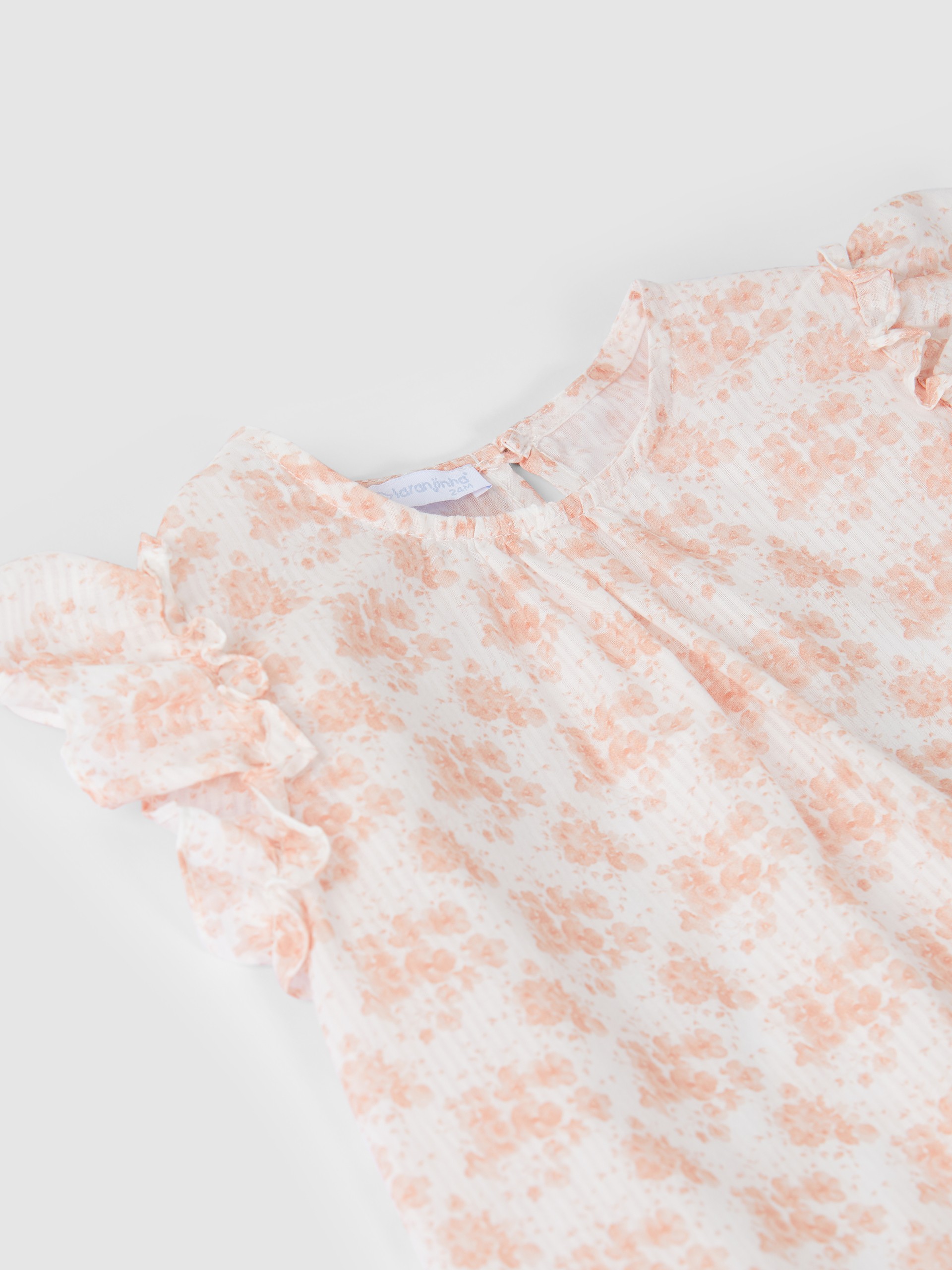 Blusa tecido floral