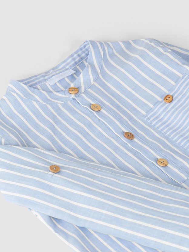 Chemise tissu en coton imprimé Chemise tissu en coton imprimé