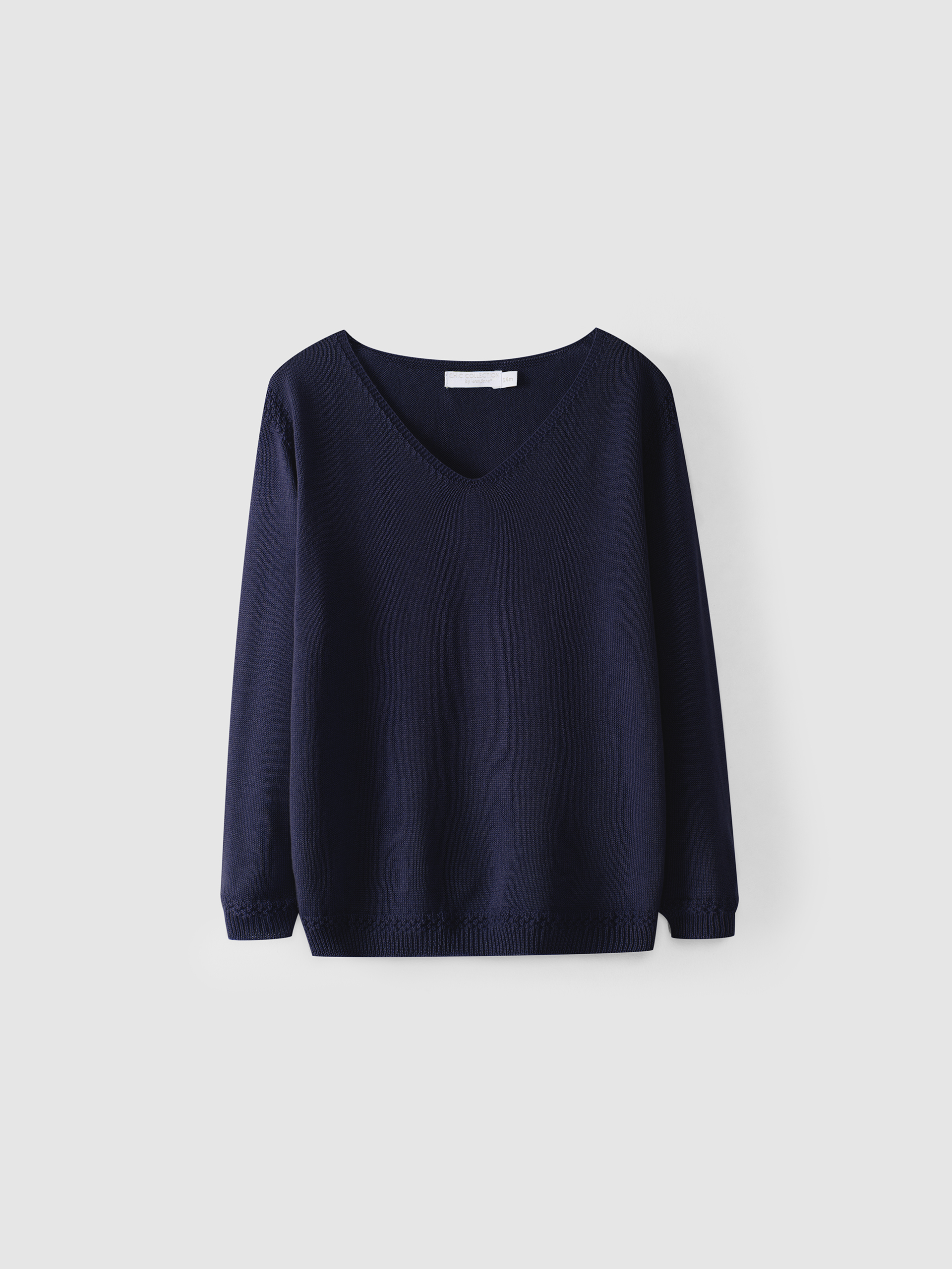 Jersey con cuello en pico