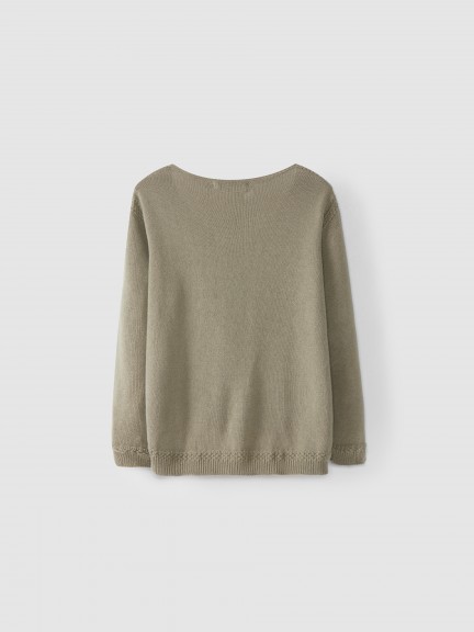 Pull col en V Pull col en V