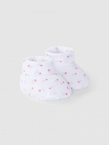 Patterned booties Patterned booties