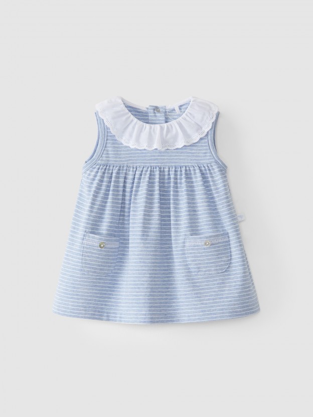 Robe � rayures
