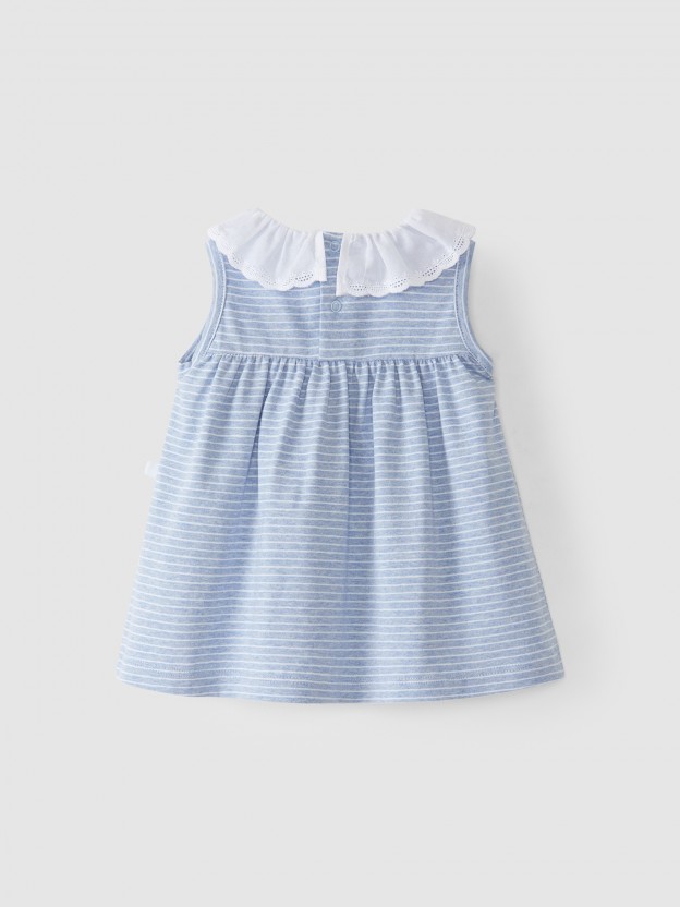 Robe � rayures