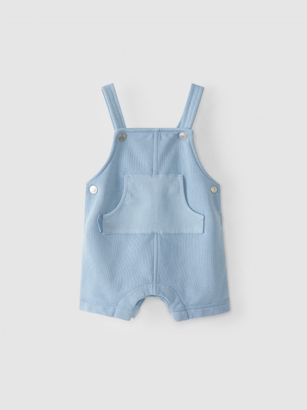 Cotton dungaree shorts Cotton dungaree shorts