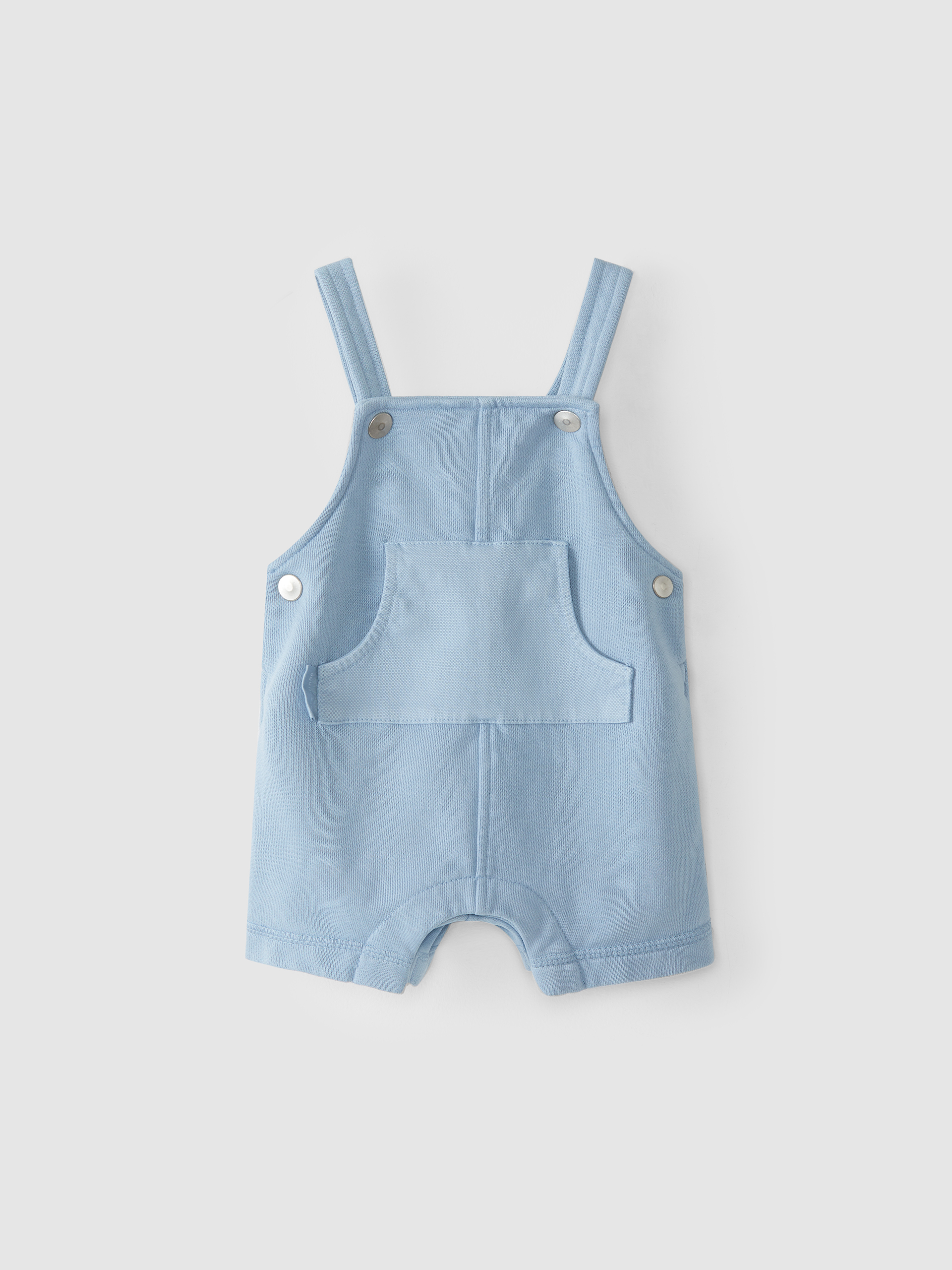 Cotton dungaree shorts