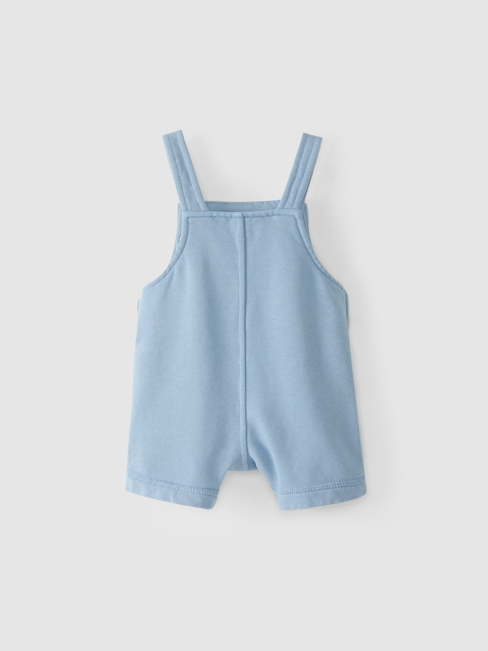 Cotton dungaree shorts