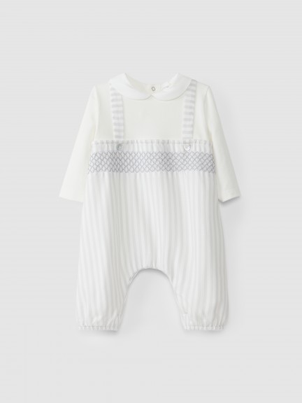 Salopette deux en un � smocks