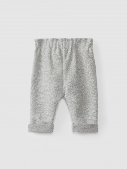 Plush blend pants with lace Plush blend pants with lace