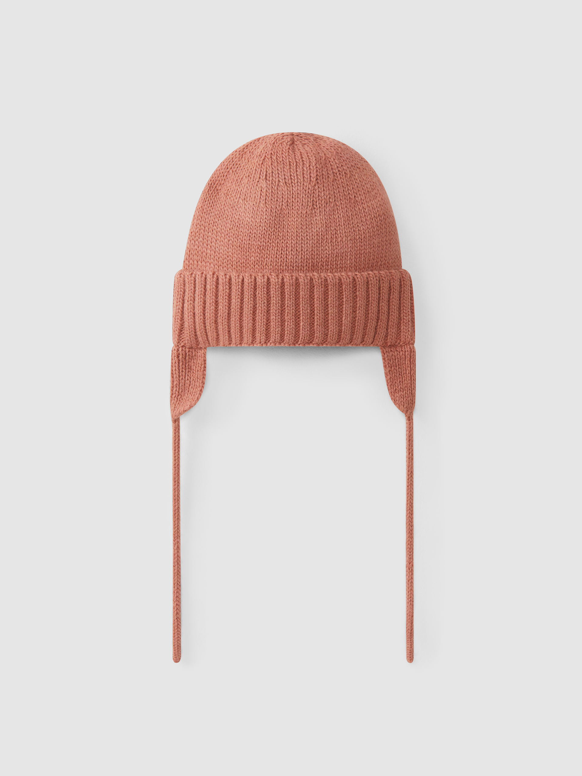 Bonnet aviateur tricoté