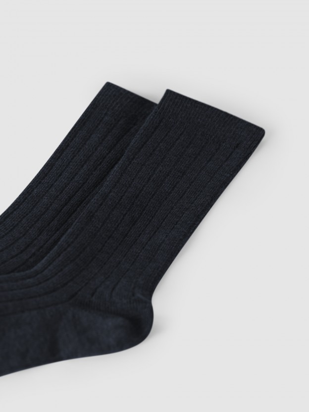 Chaussettes hautes c�tel�es C�ndor