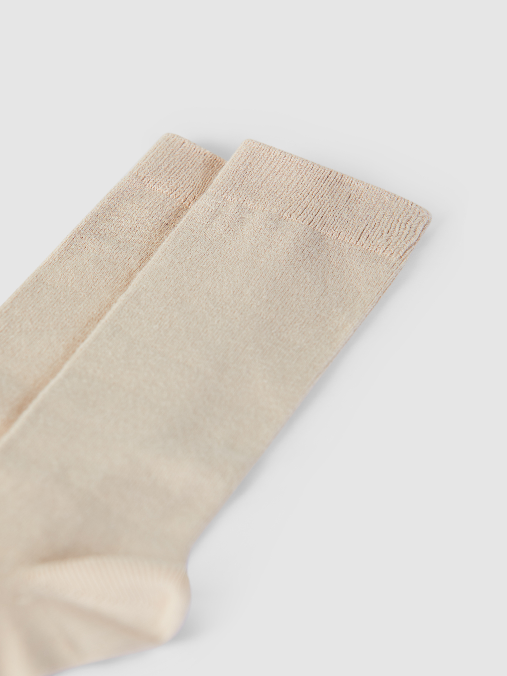 Plain stitch basic knee high socks Cóndor