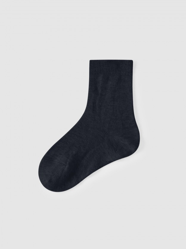 Chaussettes courtes unies basiques Cóndor Chaussettes courtes unies basiques Cóndor