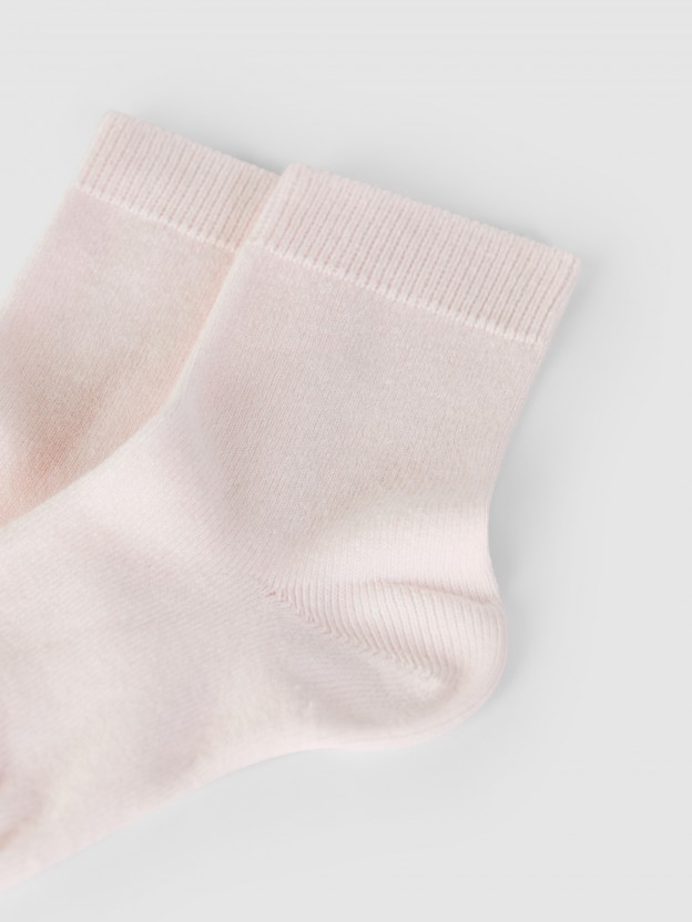 Chaussettes courtes unies basiques Cóndor Chaussettes courtes unies basiques Cóndor