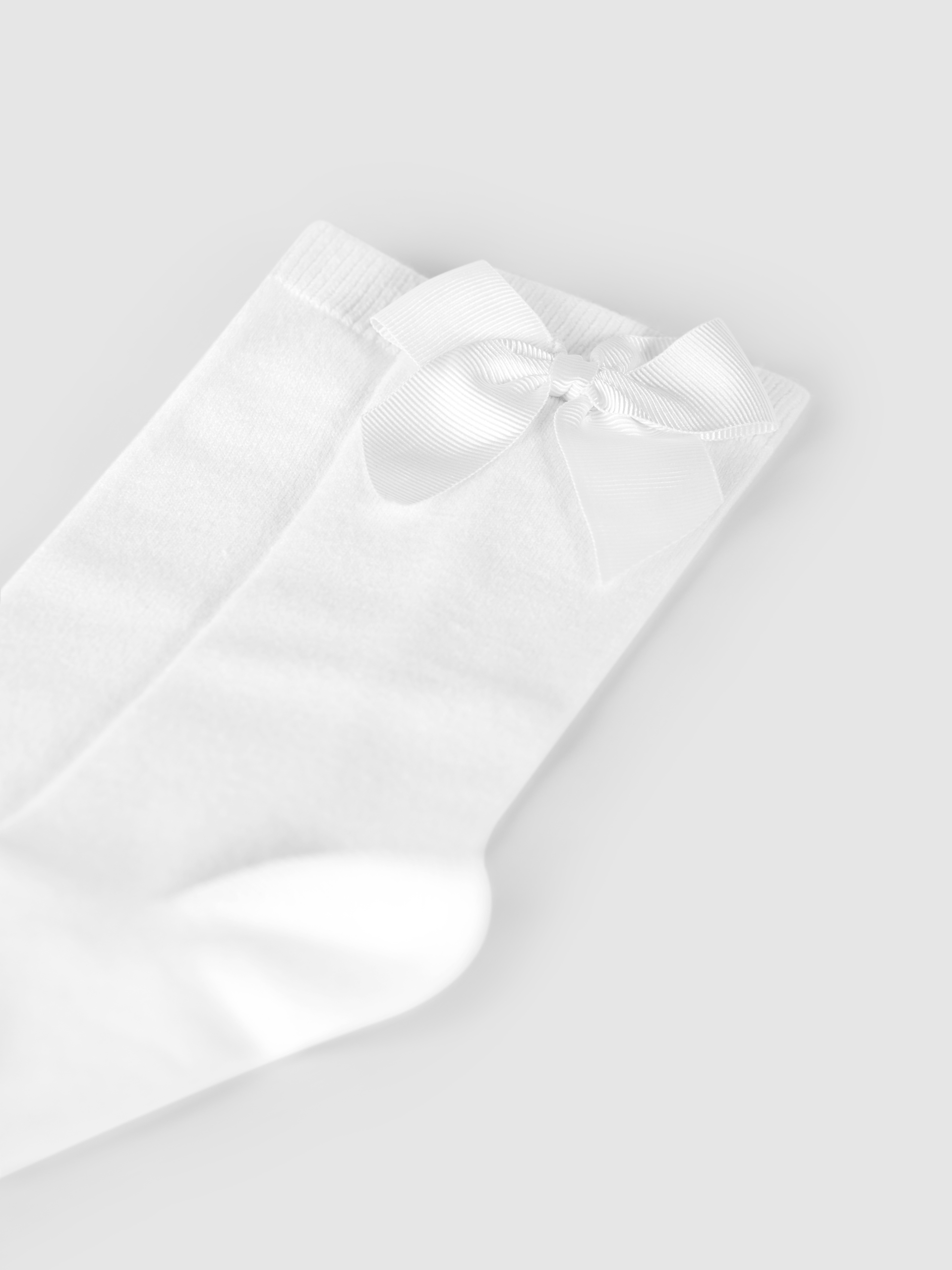 Chaussettes hautes cotton avec noeud latéral Cóndor