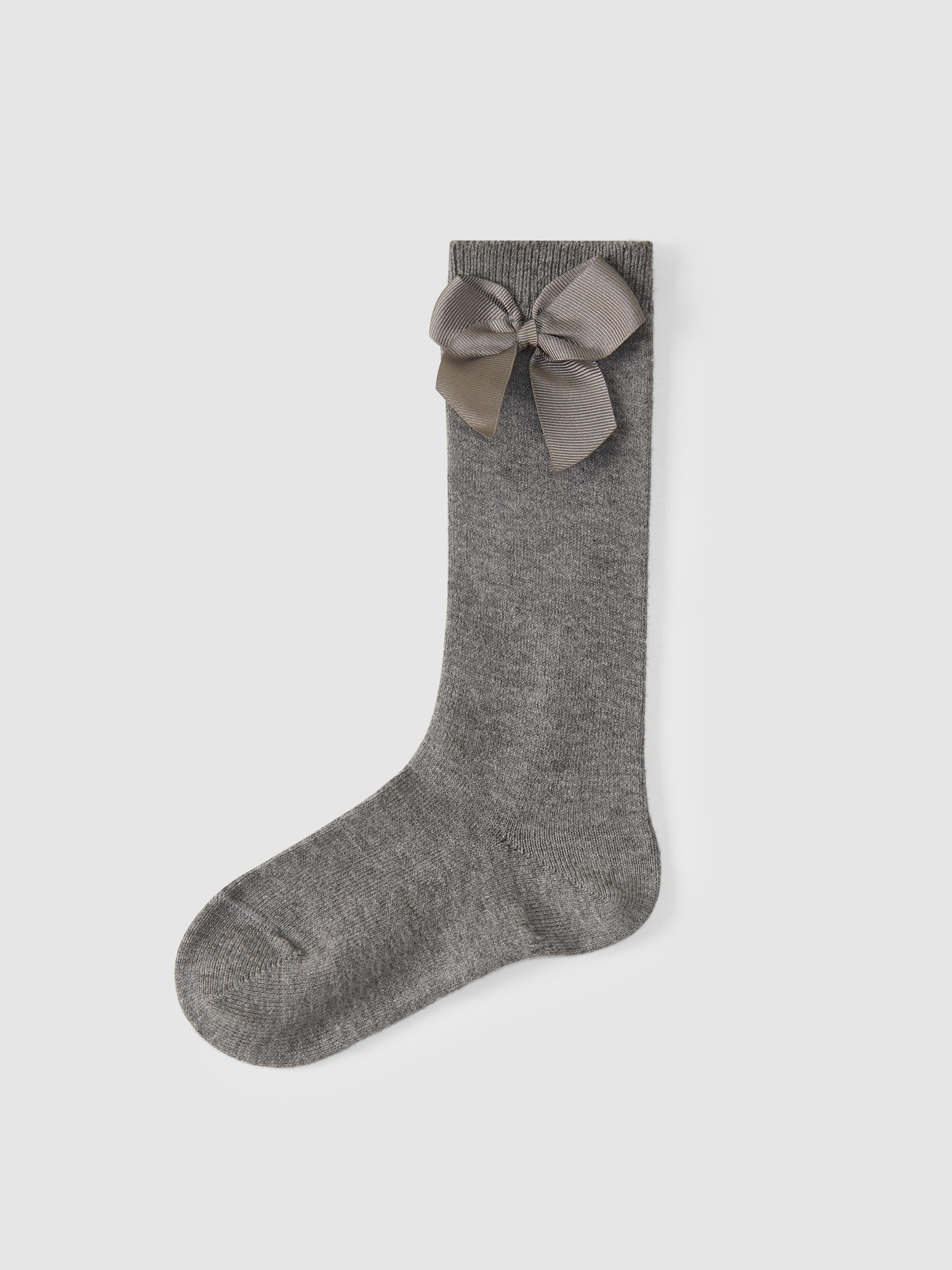 Chaussettes hautes cotton avec noeud latéral Cóndor