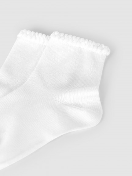 Short socks with patterned cuff Cóndor Short socks with patterned cuff Cóndor