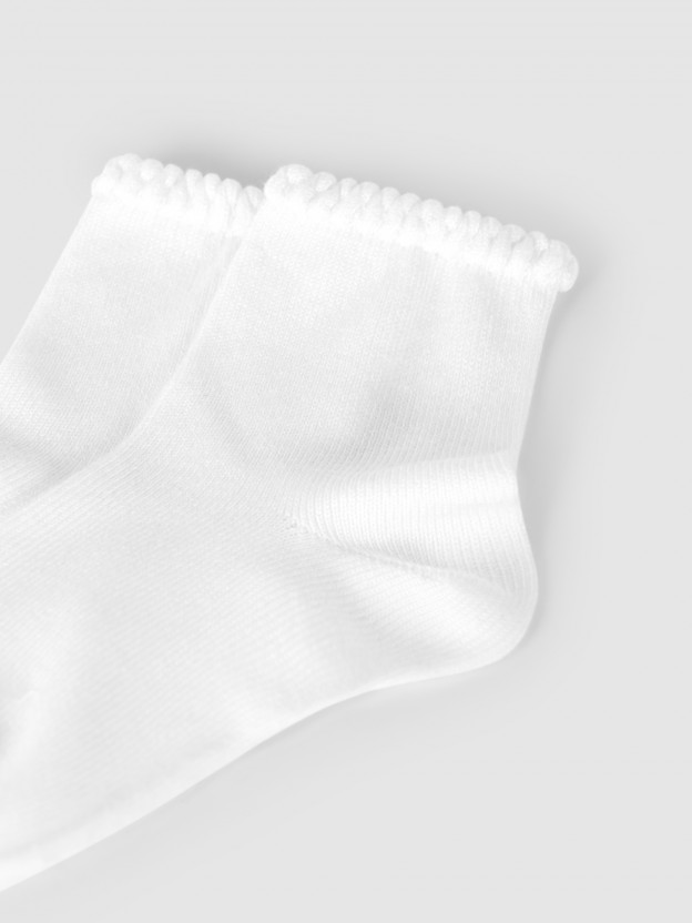 Chaussettes printemps bordure en relief Cóndor Chaussettes printemps bordure en relief Cóndor